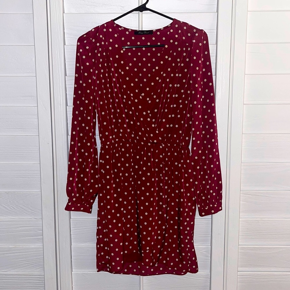 Honey Punch Polka Dot Dress
